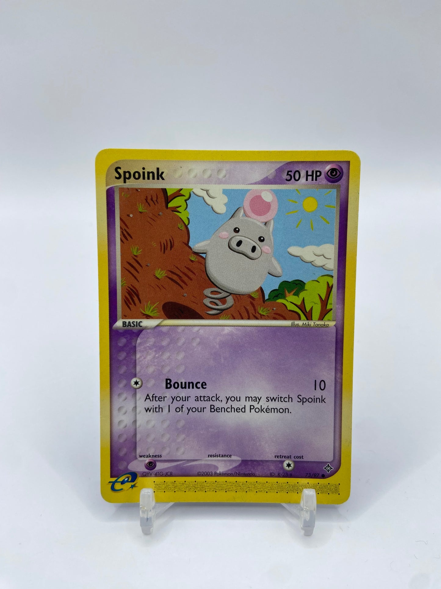 Spoink E Reader EX Dragon 73/97