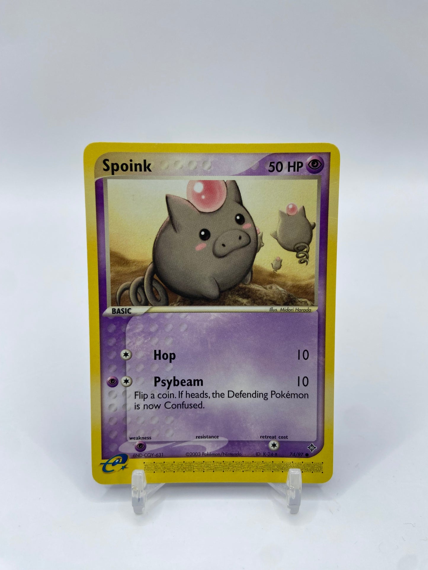 Spoink E Reader EX Dragon 74/97