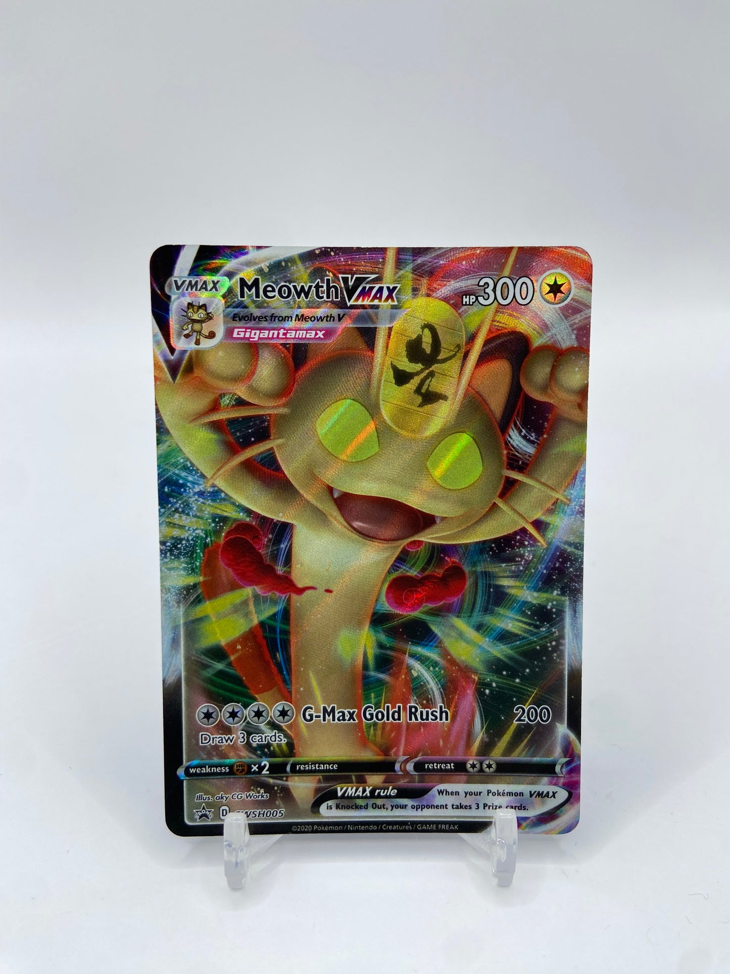 Meowth Vmax Promo SWSH005