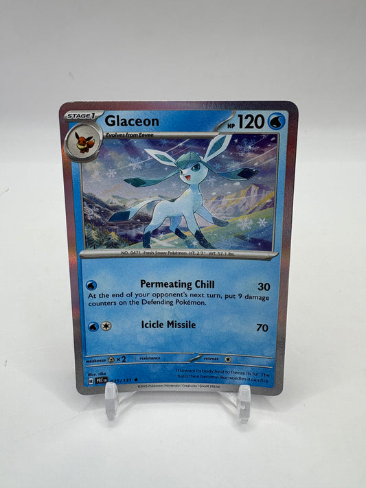 Glaceon Holo Prismatic Evolutions 025/131