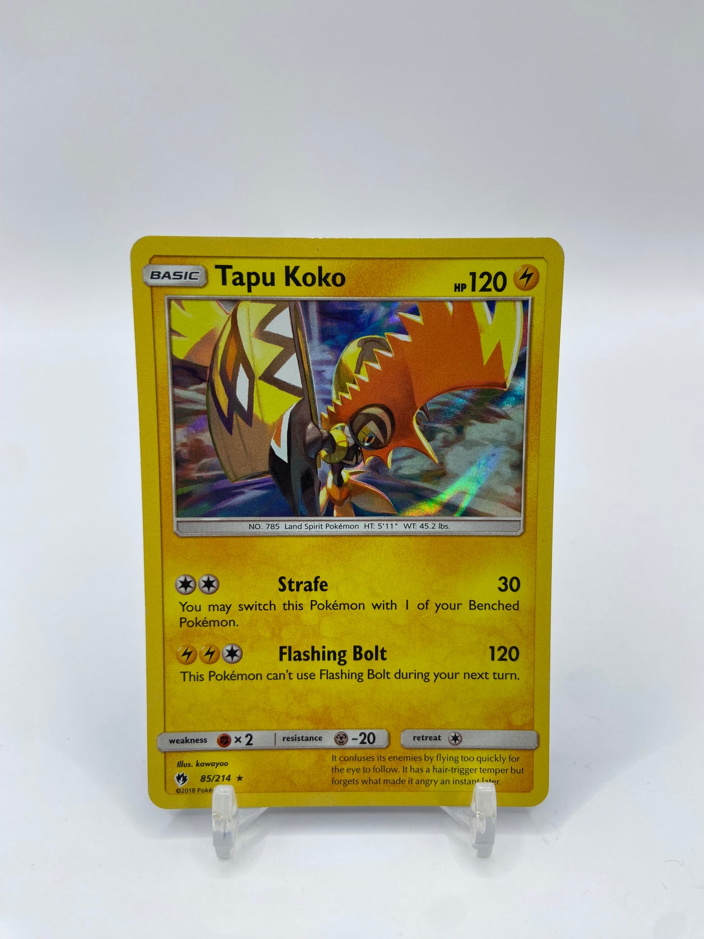 Tapu Koko Holo Lost Thunder 85/214