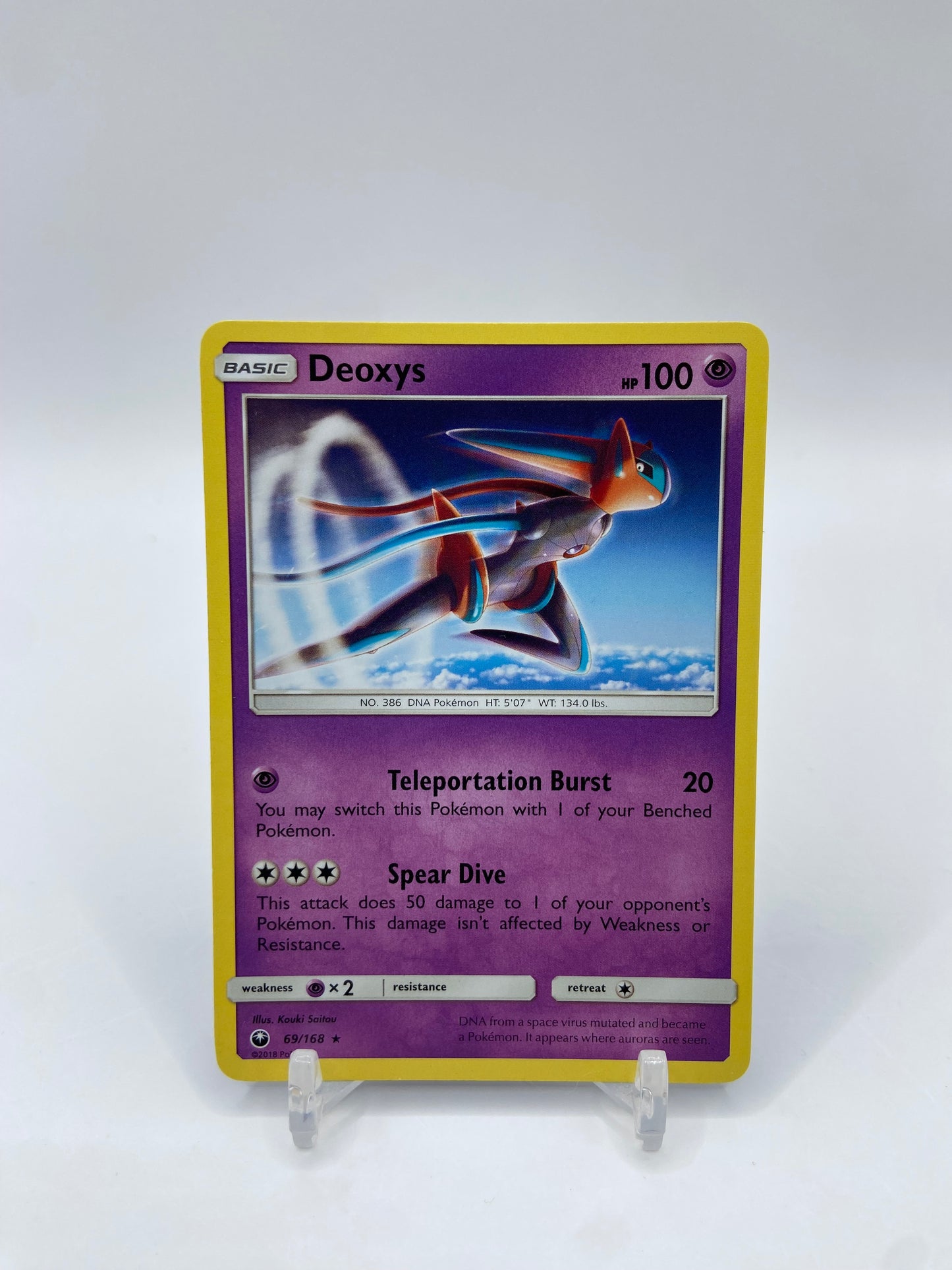 Deoxys Rare Celestial Storm 69/168