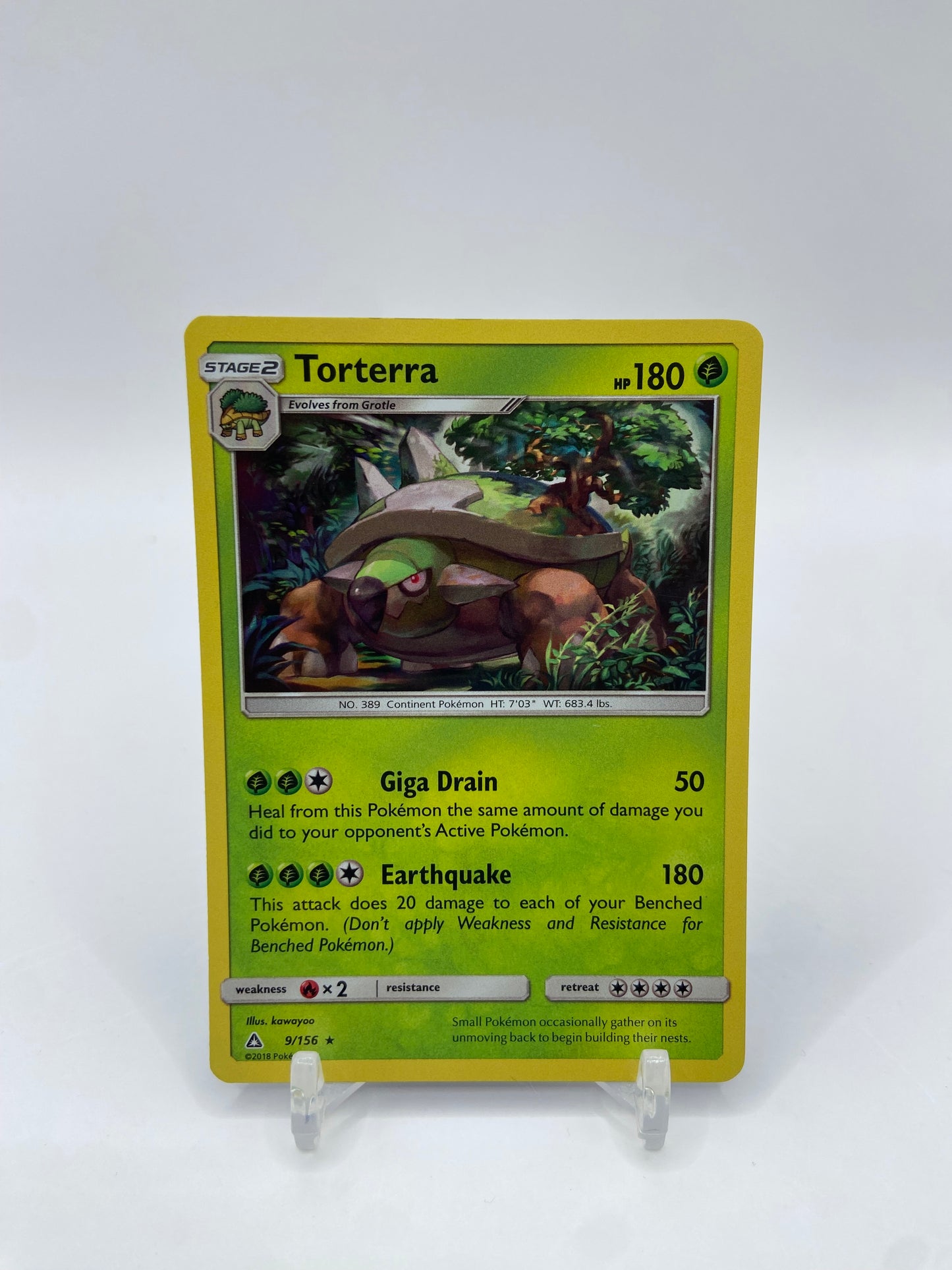 Torterra Holo Ultra Prism 9/156