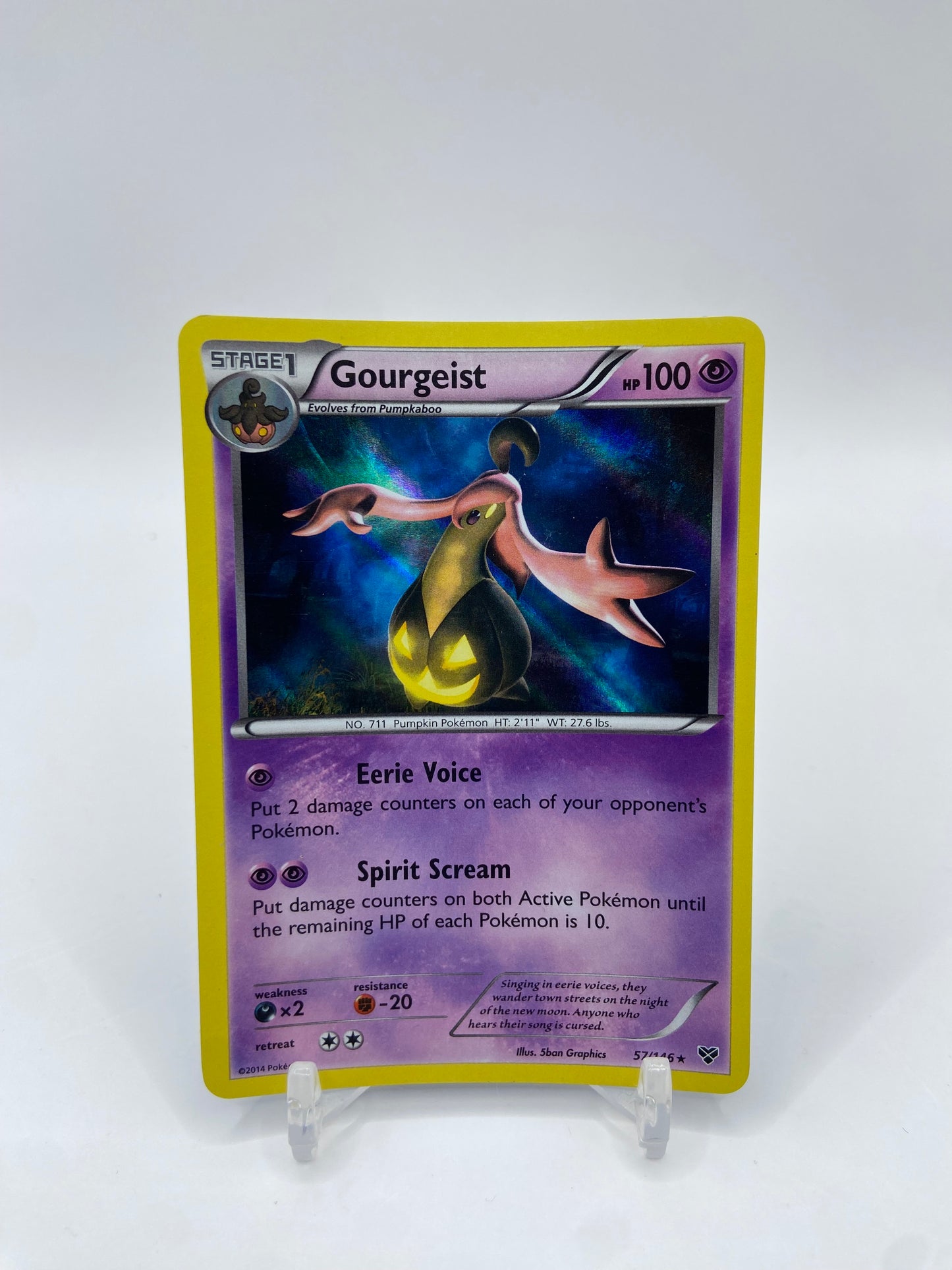 Gourgeist Holo XY Base Set 57/146