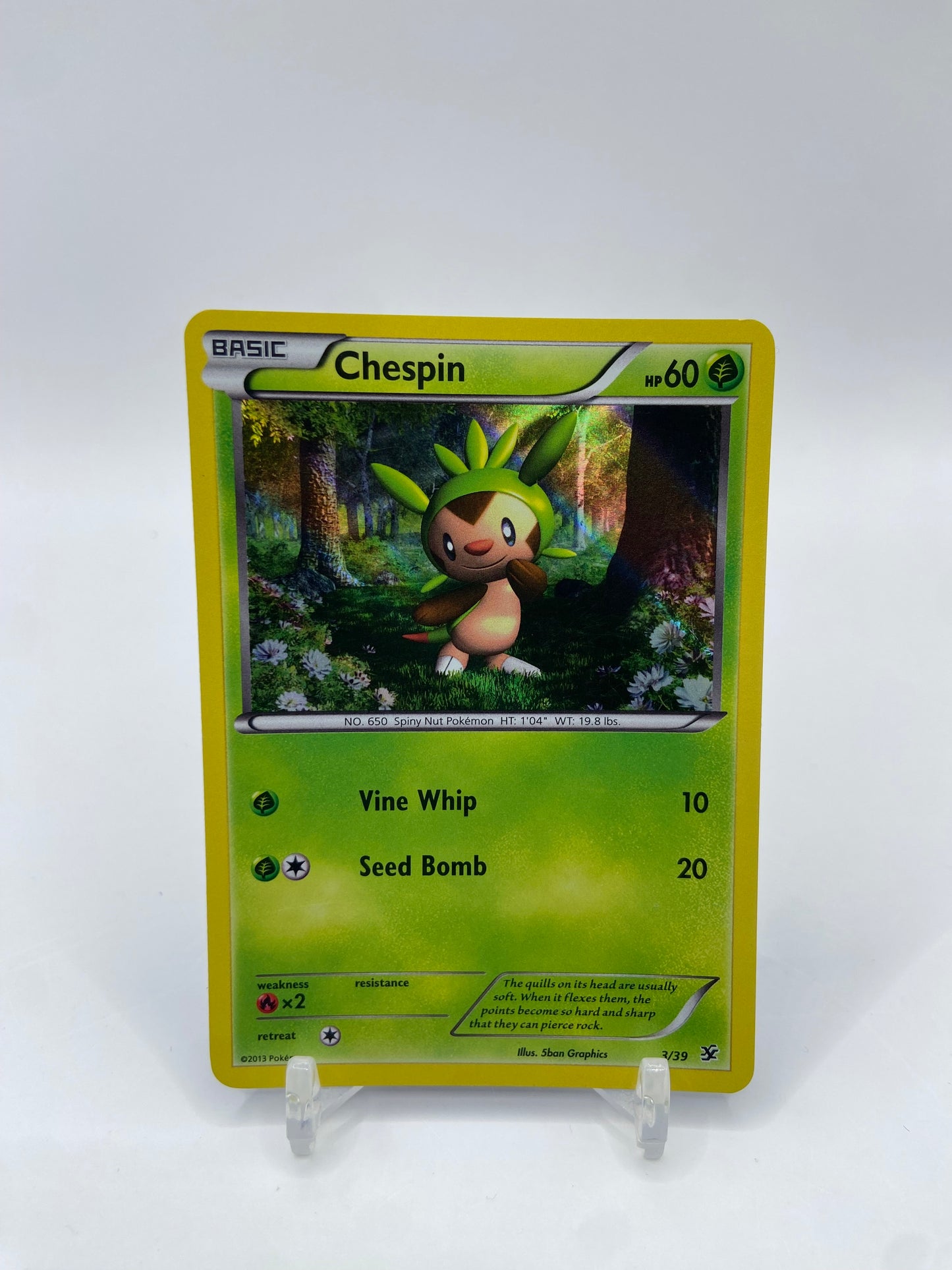 Chespin Holo Kalos Starter Set 3/39