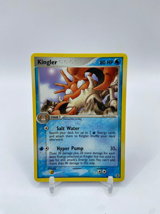 Kingler Rare EX Fire Red Leaf Green 26/112