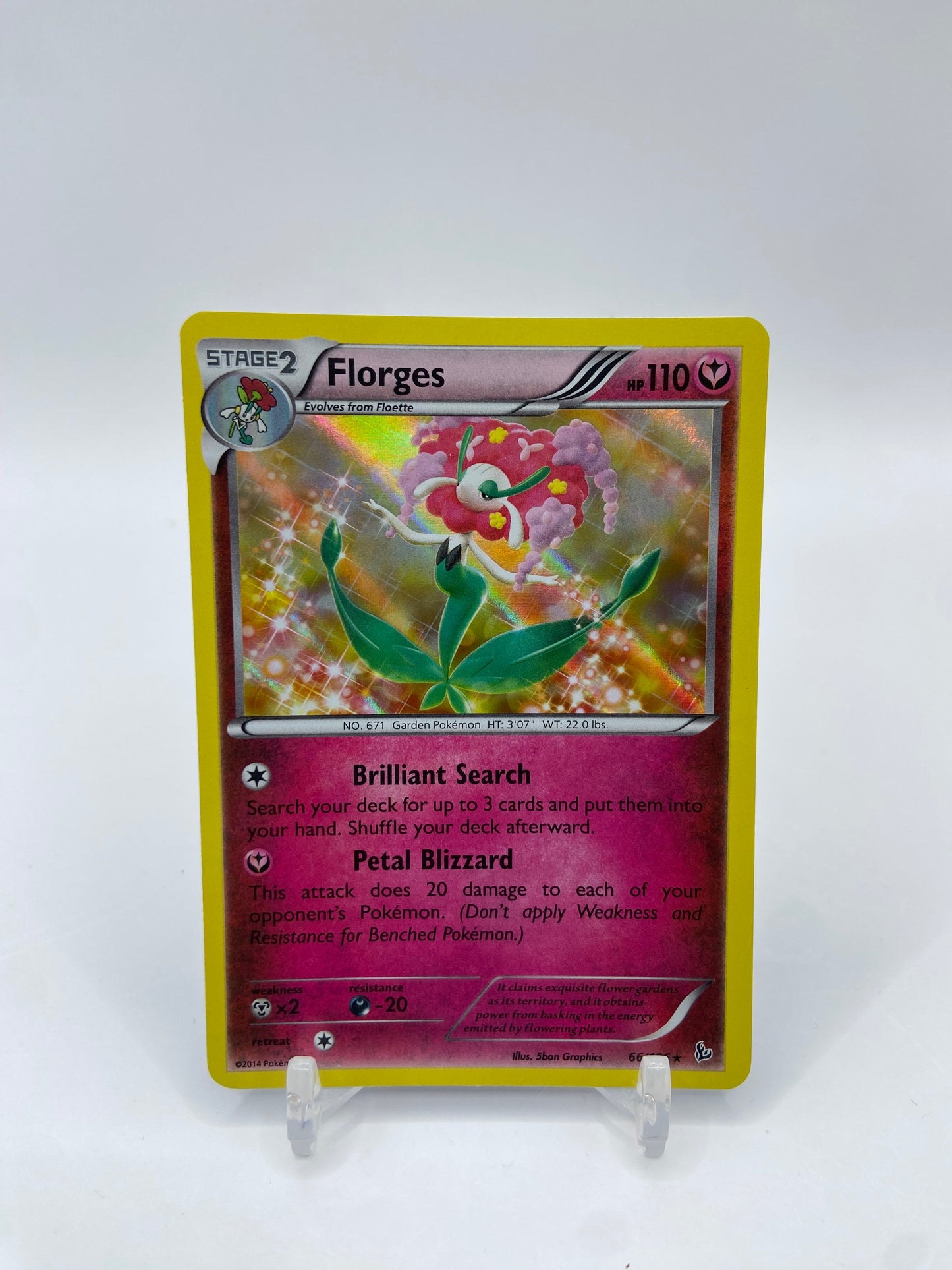 Florges Holo Flashfire 66/106