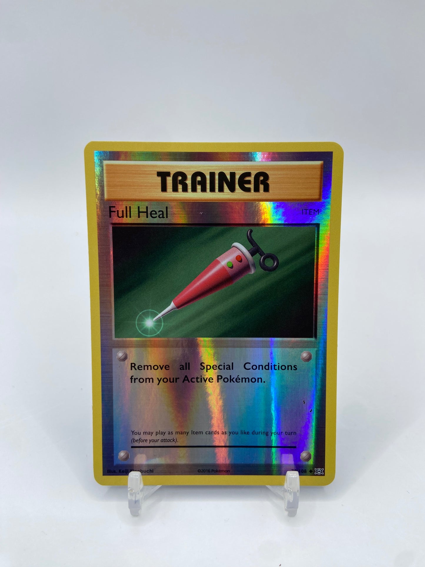 Full Heal Reverse Holo Evolutiuons 78/108