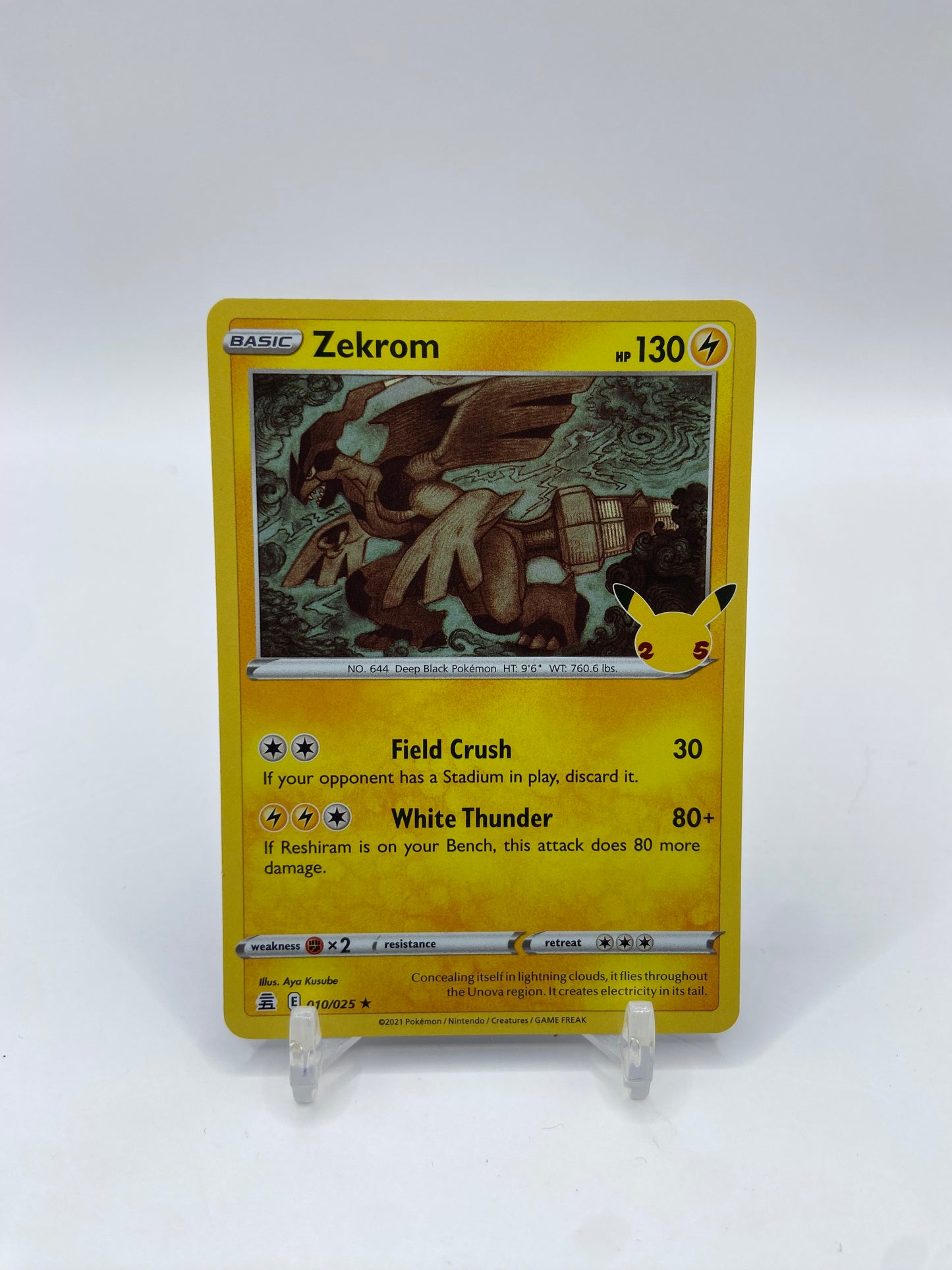 Zekrom Holo Celebrations 010/025