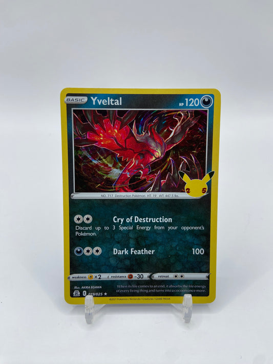 Yveltal Holo Celebrations 019/025
