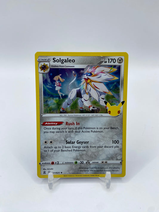 Solgaleo Holo Celebrations 021/025