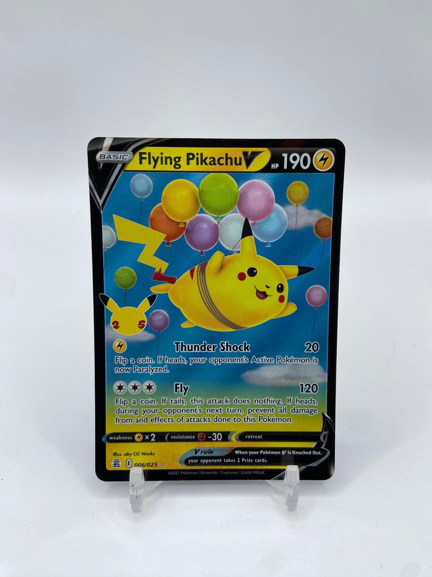 Flying Pikachu V Celebrations 006/025