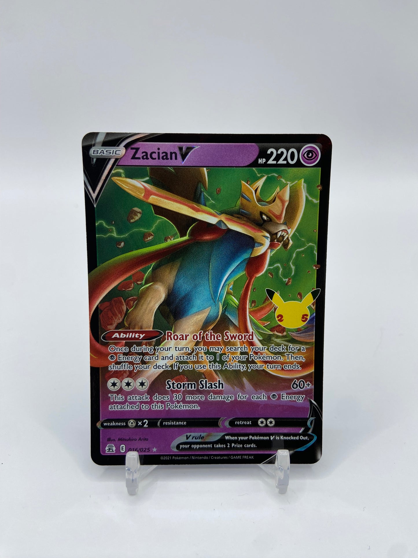 Zacian V Celebrations 016/025
