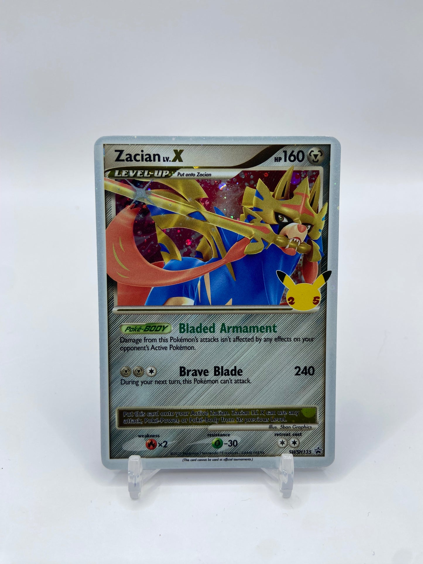 Zacian Lv.x Promo SWSH135