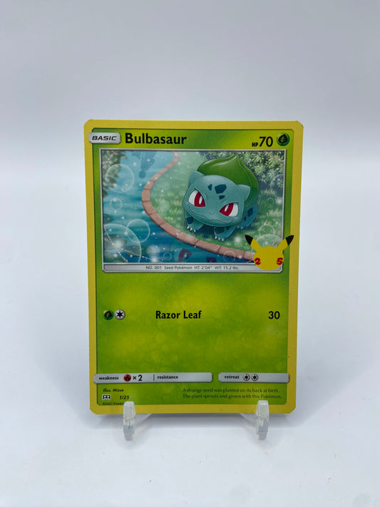 Bulbasaur McDonalds 2021 Promo Set 01/25