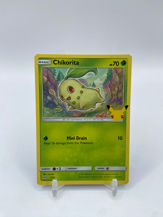 Chikorita McDonalds 2021 Promo Set 02/25