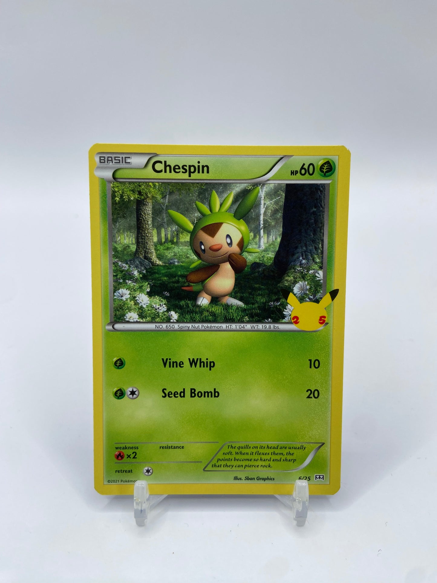 Chespin McDonalds 2021 Promo Set 06/25