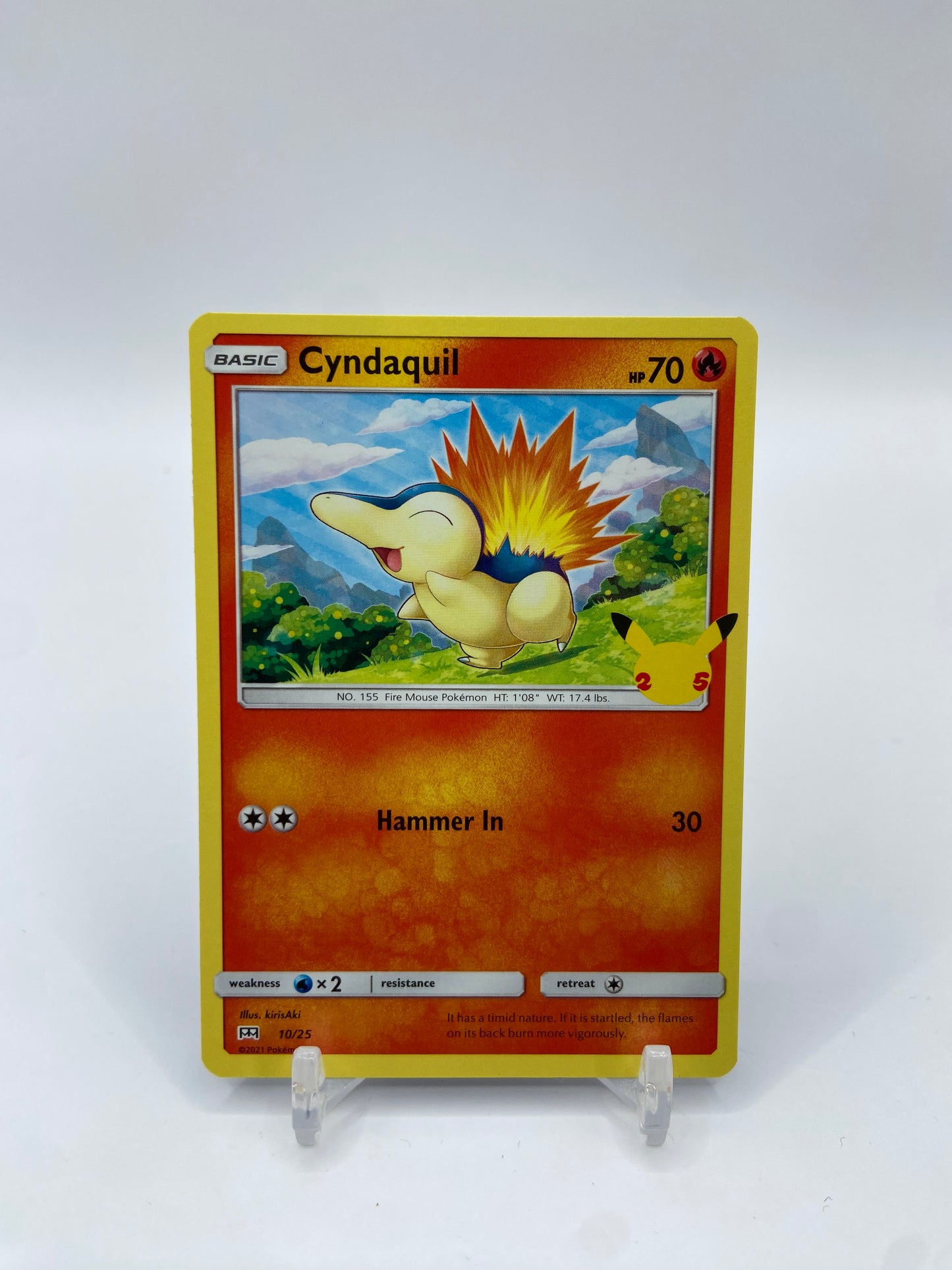 Cyndaquil McDonalds 2021 Promo Set 10/25