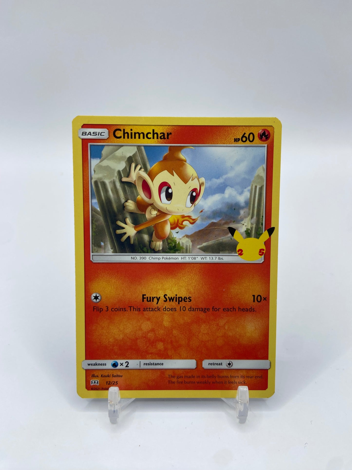 Chimchar McDonalds 2021 Promo Set 12/25