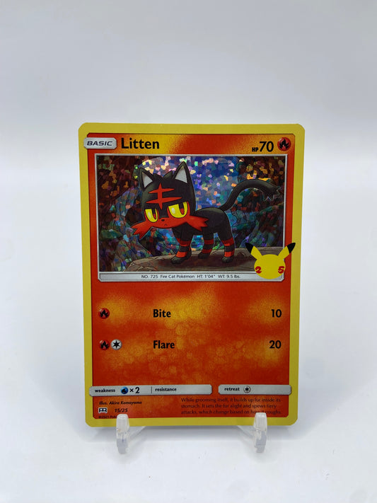 Litten Holo McDonalds 2021 Promo Set 15/25