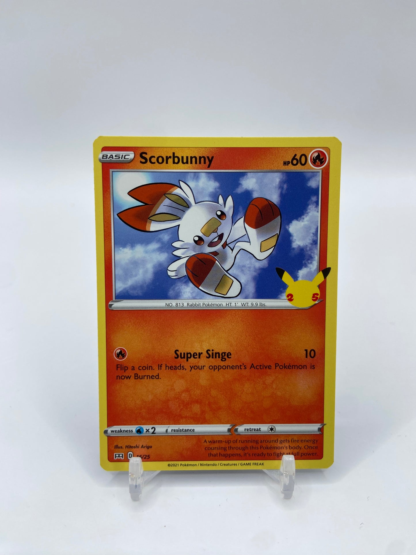 Scorbunny  McDonalds 2021 Promo Set 16/25