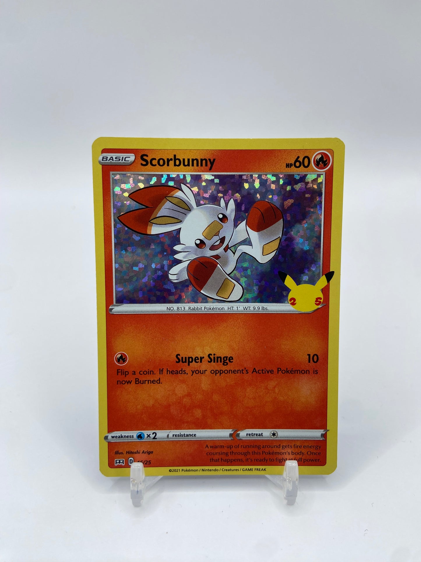 Scorbunny Holo McDonalds 2021 Promo Set 16/25