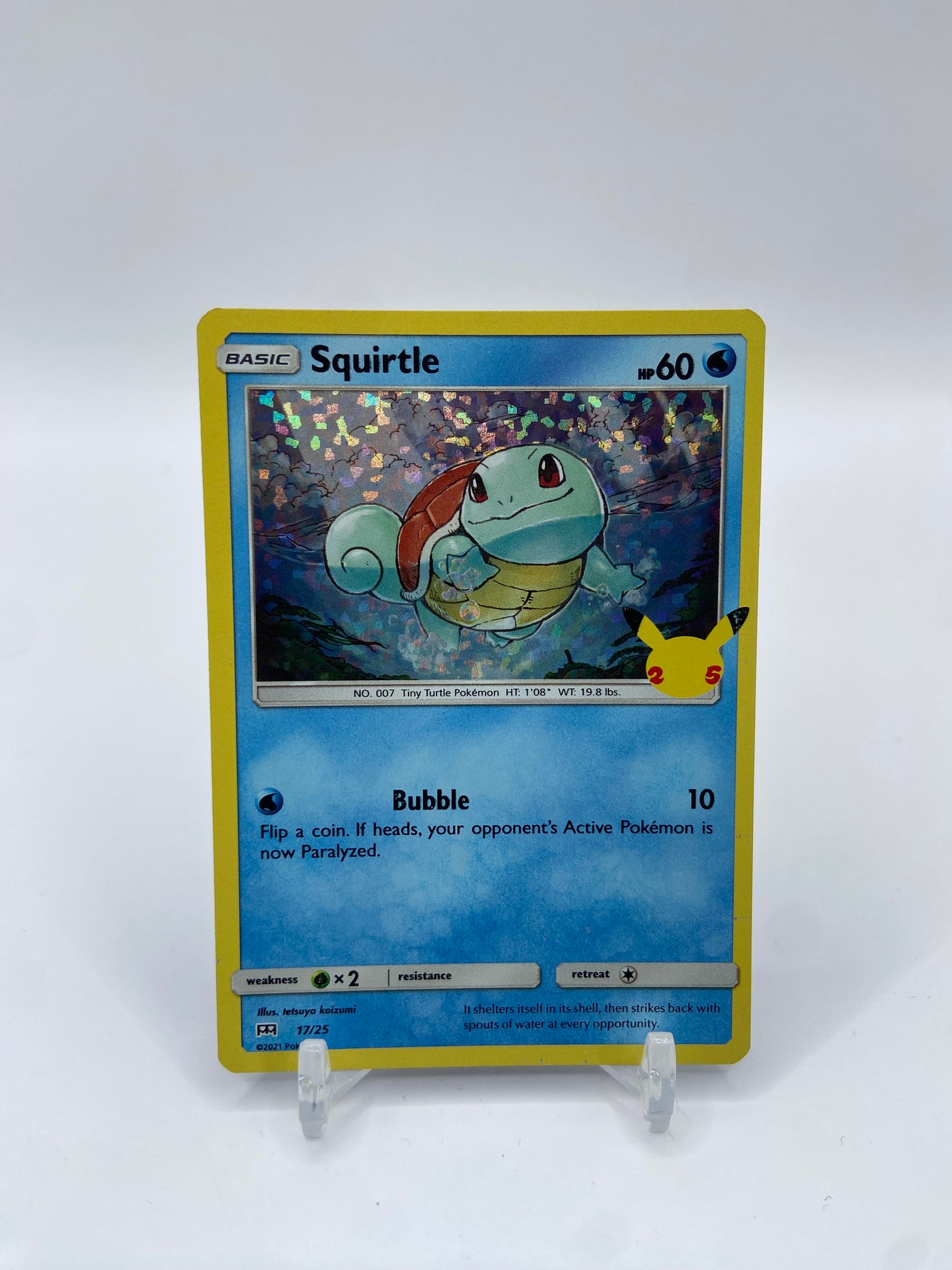 Squirtle Holo McDonalds 2021 Promo Set 17/25