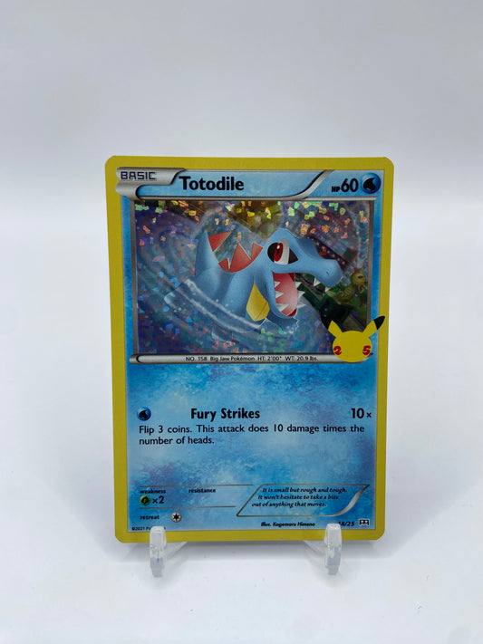 Totodile Holo  McDonalds 2021 Promo Set 18/25
