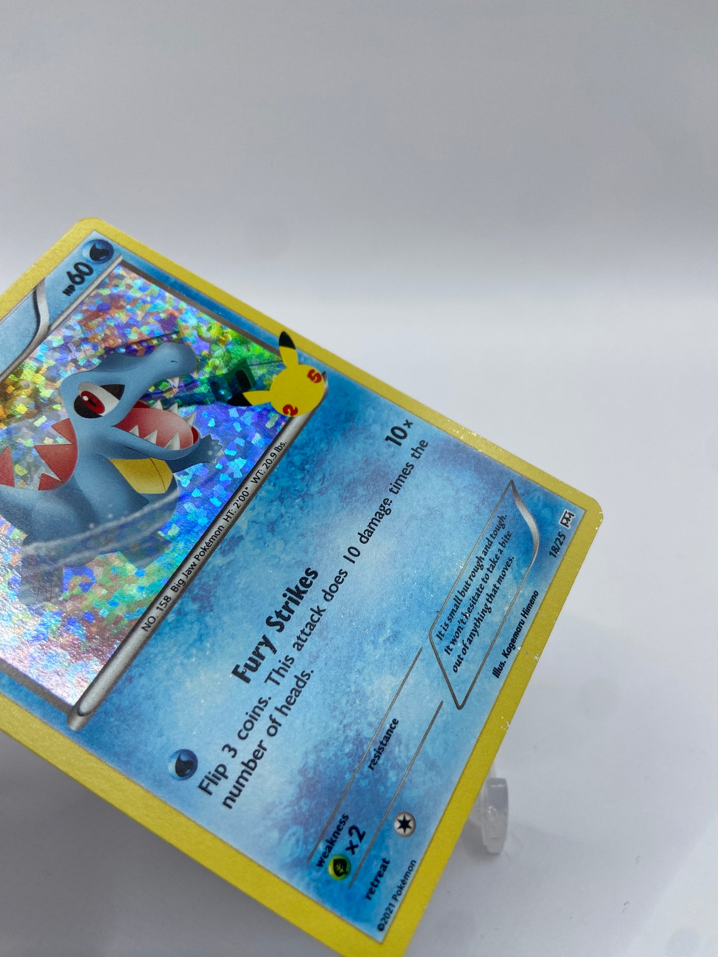 Totodile Holo  McDonalds 2021 Promo Set 18/25