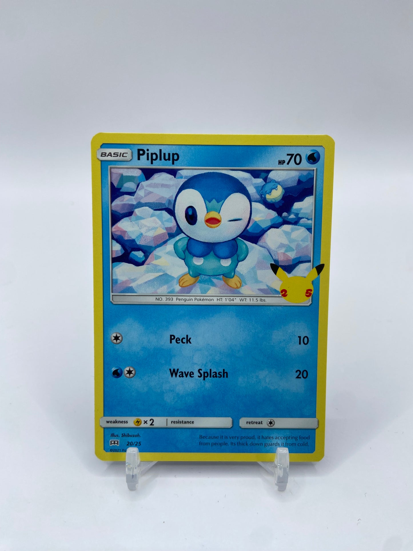 Piplup McDonalds 2021 Promo Set 20/25