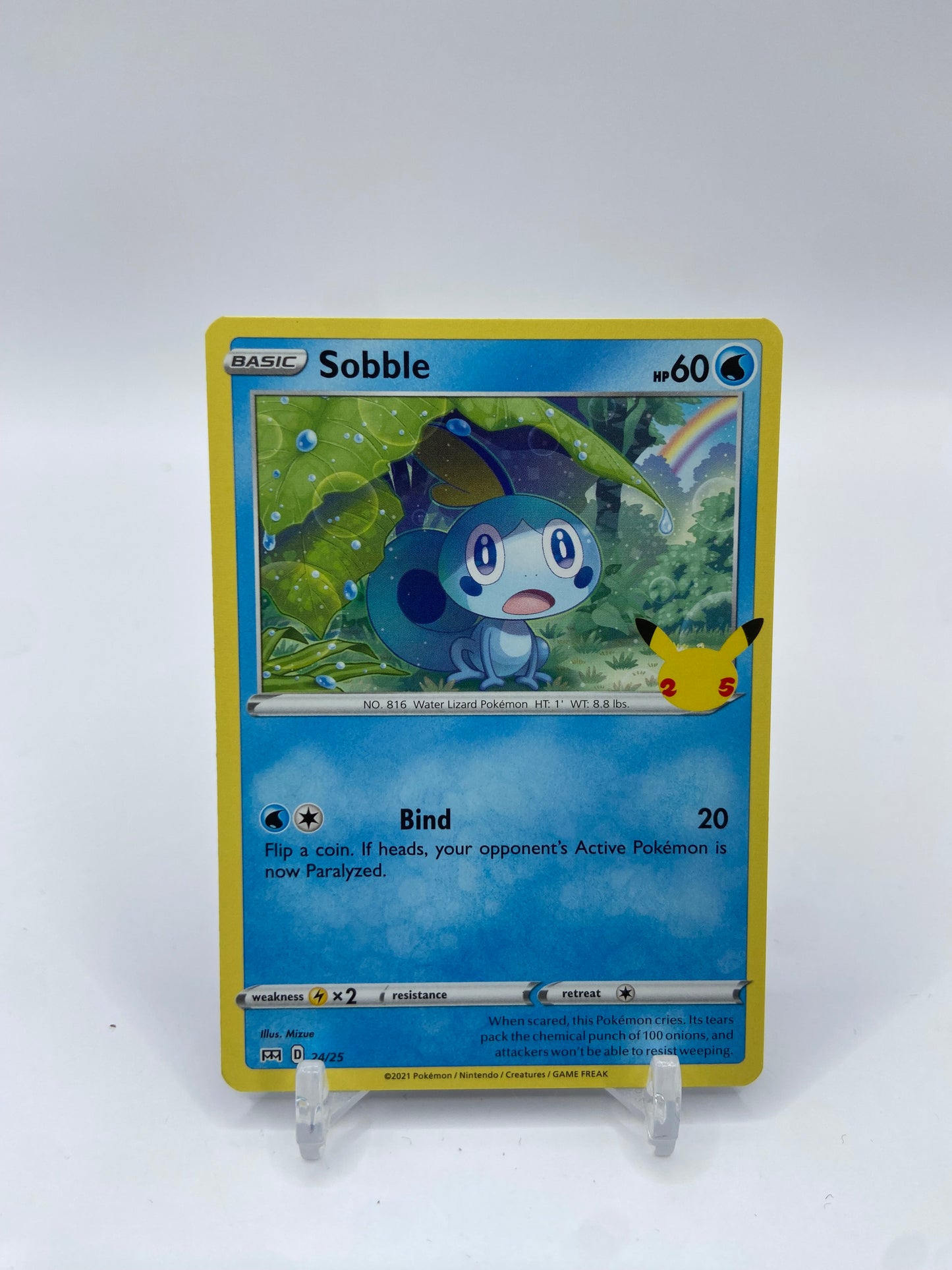 Sobble McDonalds 2021 Promo Set 24/25