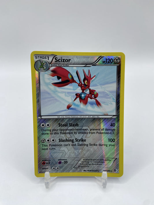 Scizor Reverse Holo Rare Boundaries Crossed 94/149