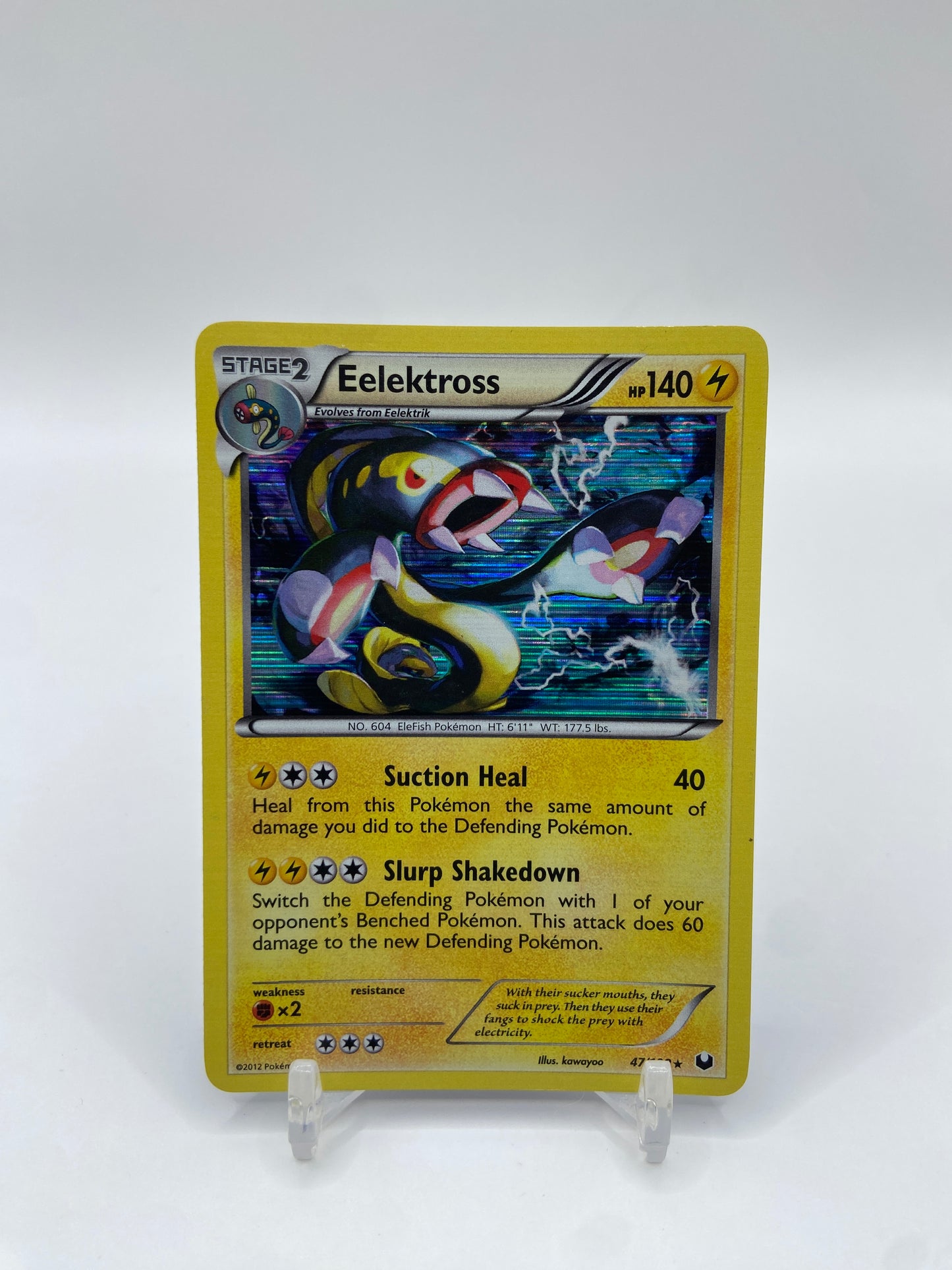 Eelektross Holo Dark Explorers 47/108