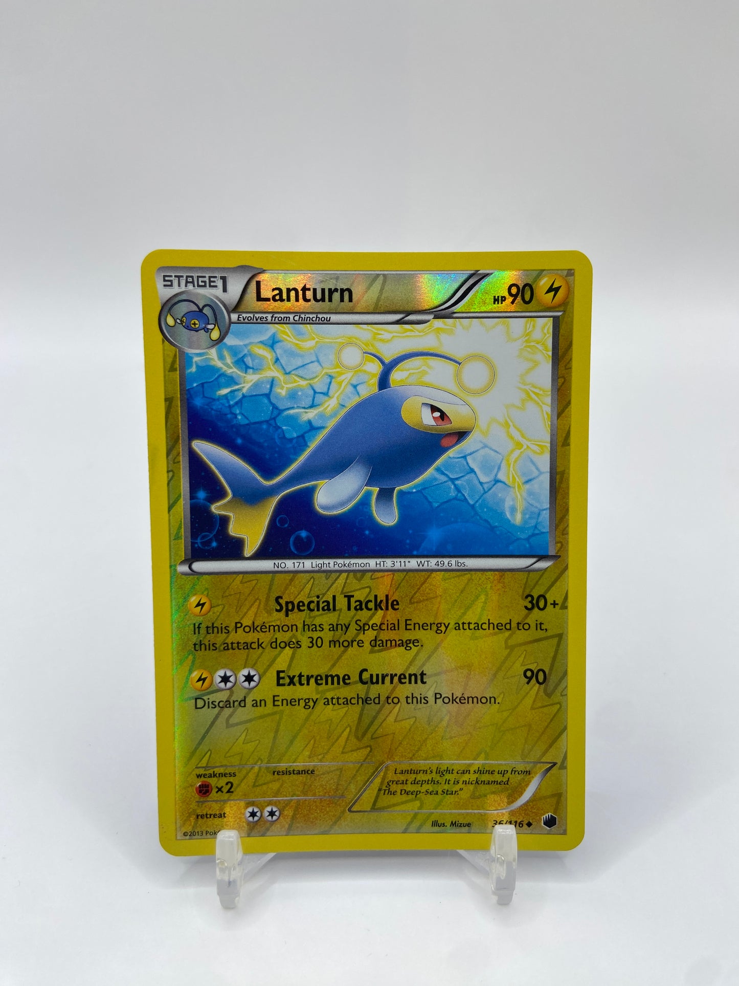 Lanturn Reverse Holo  Plasma Freeze 36/116
