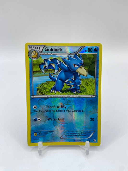 Golduck Reverse Holo Boundaries Crossed 34/149