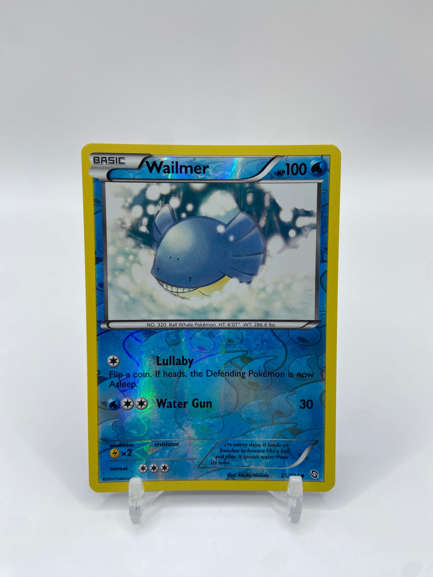 Wailmer Reverse Holo Dragons Exalted 25/124