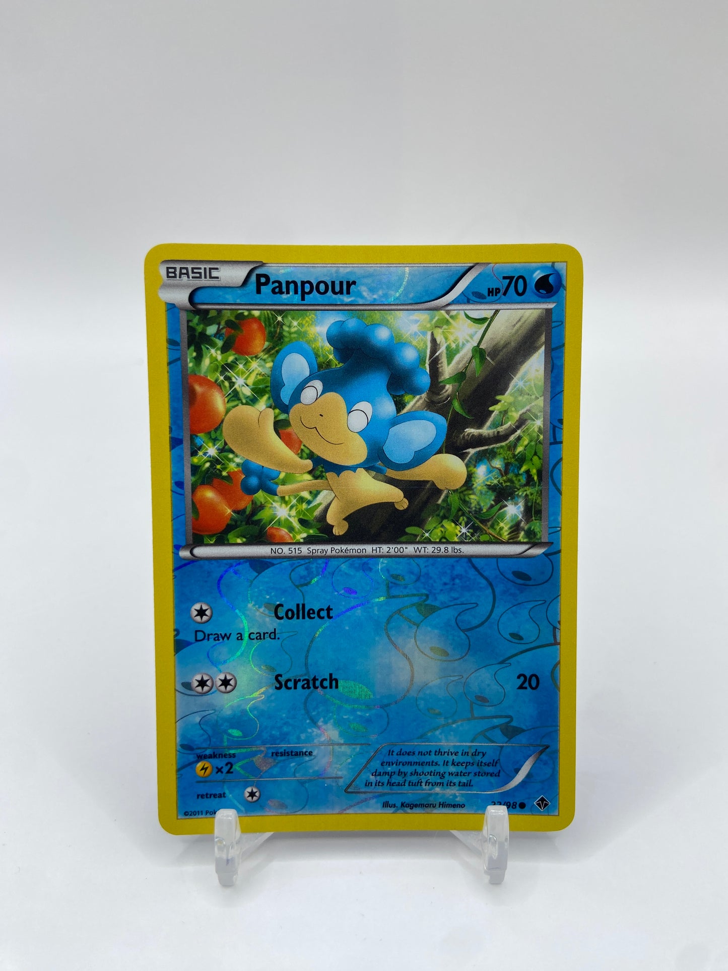 Panpour Reverse Holo Emerging Power 22/98
