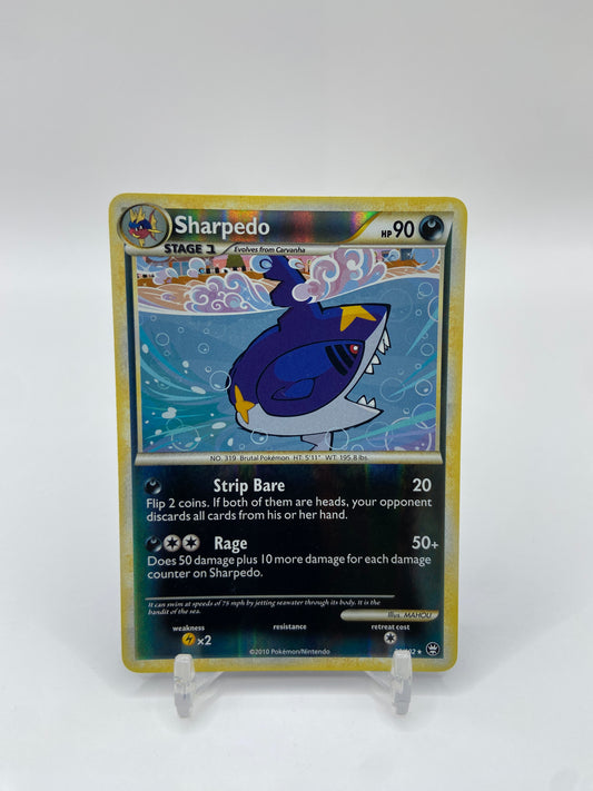 Sharpedo Reverse Holo Rare HS Triumphant 30/102