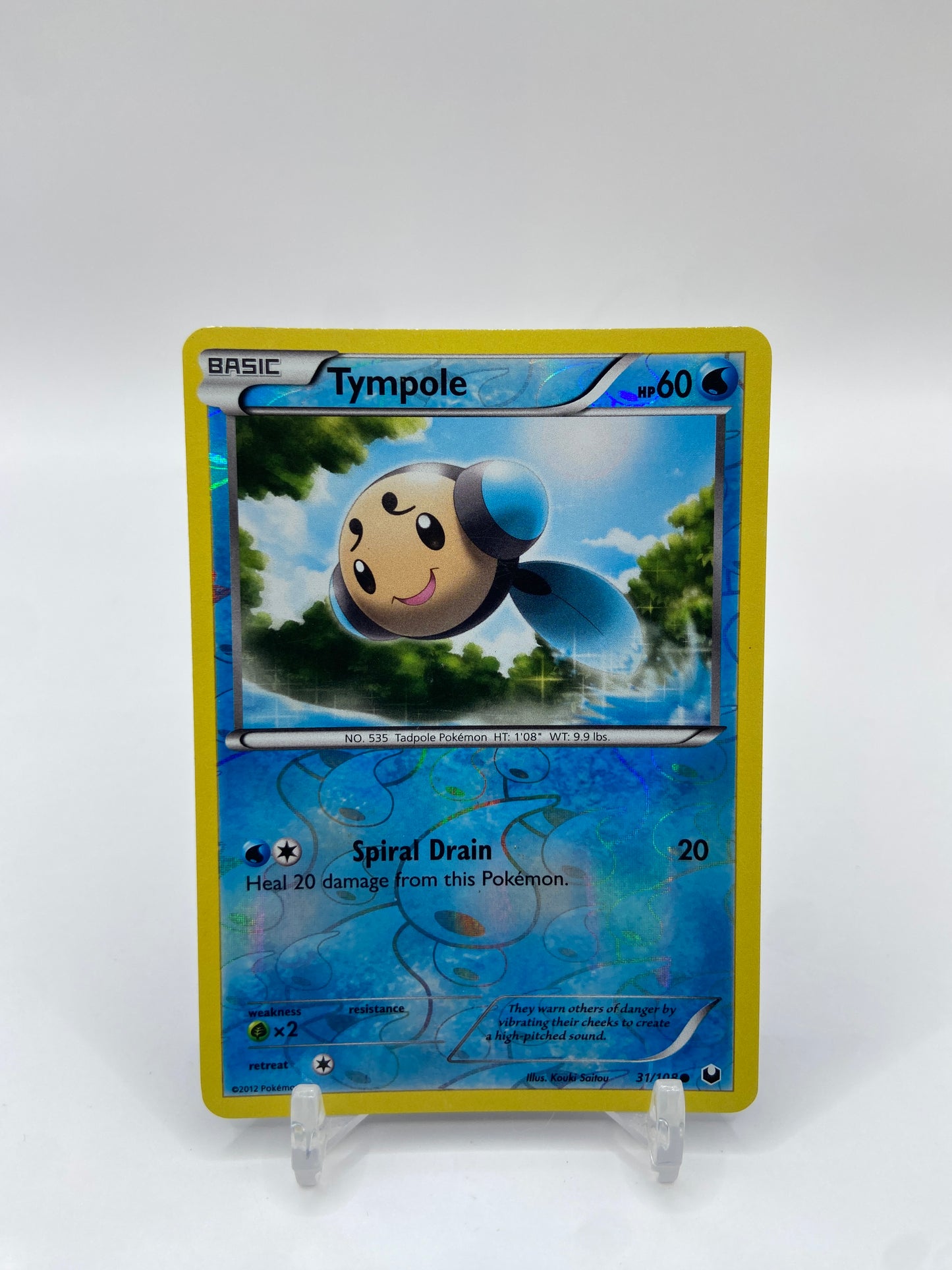 Tympole Reverse Holo Dark Explorers 31/108