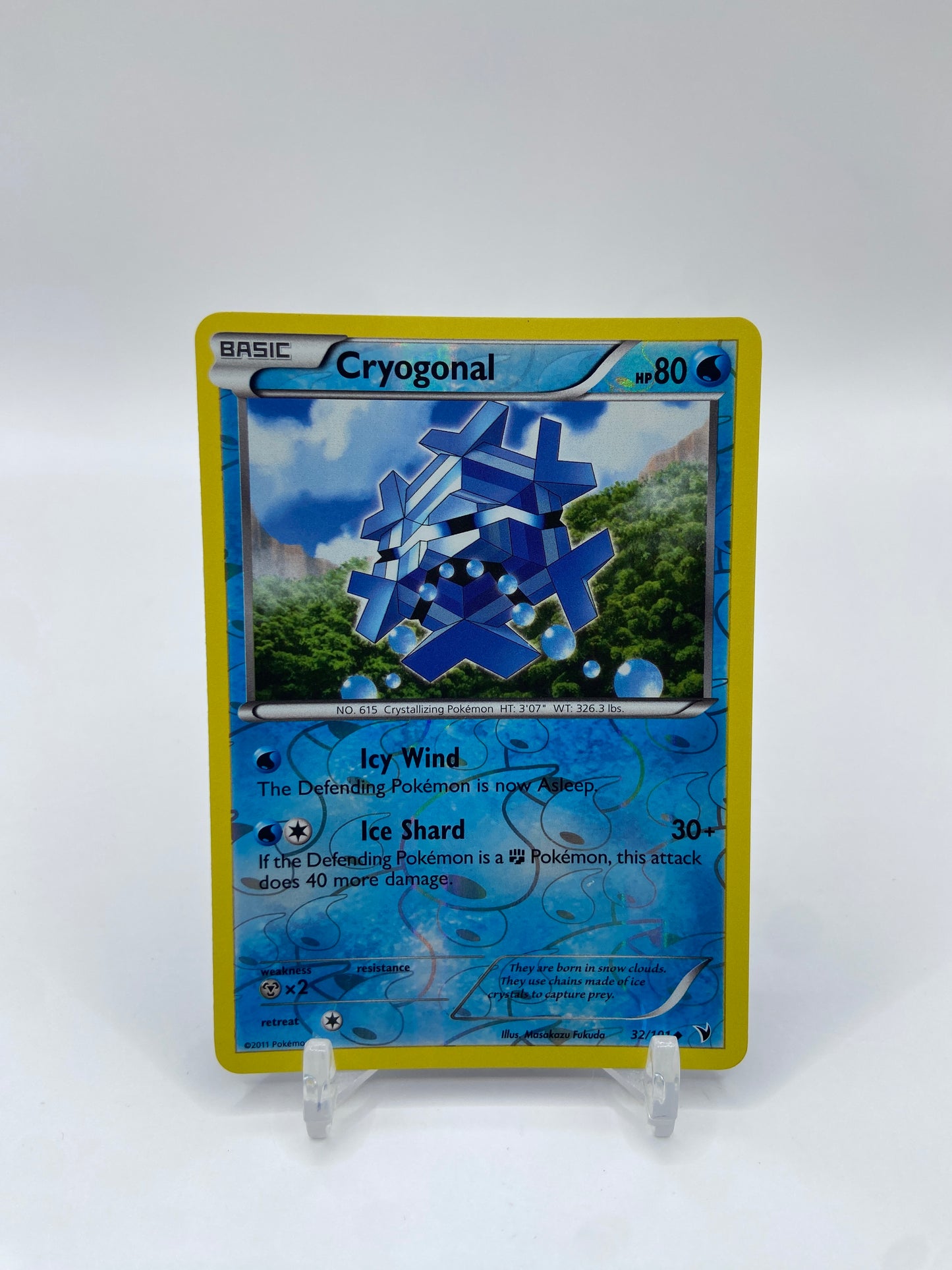 Cryogonal Reverse Holo Noble Victories 32/101