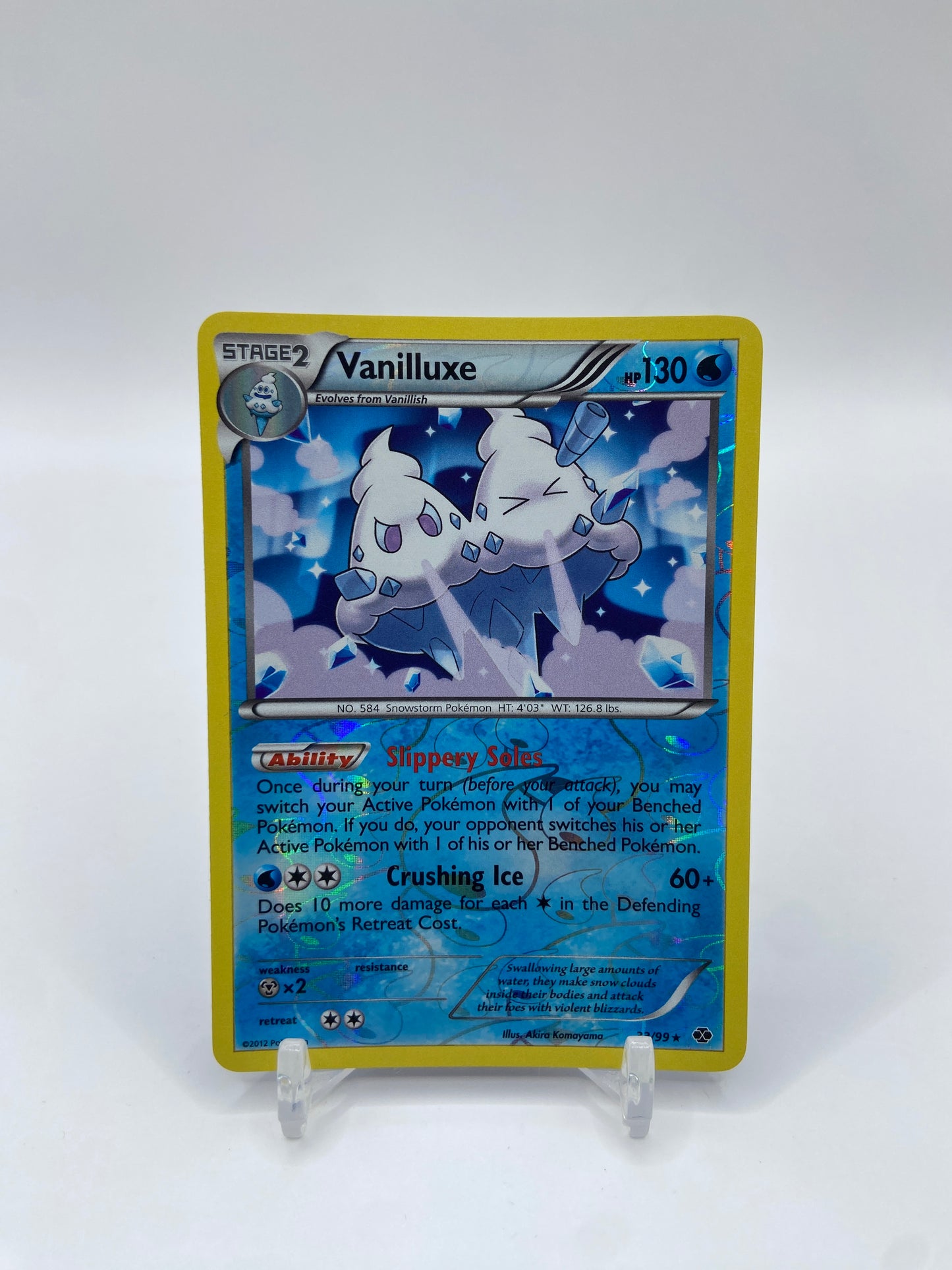 Vanilluxe Reverse Holo Rare Next Destines 33/99