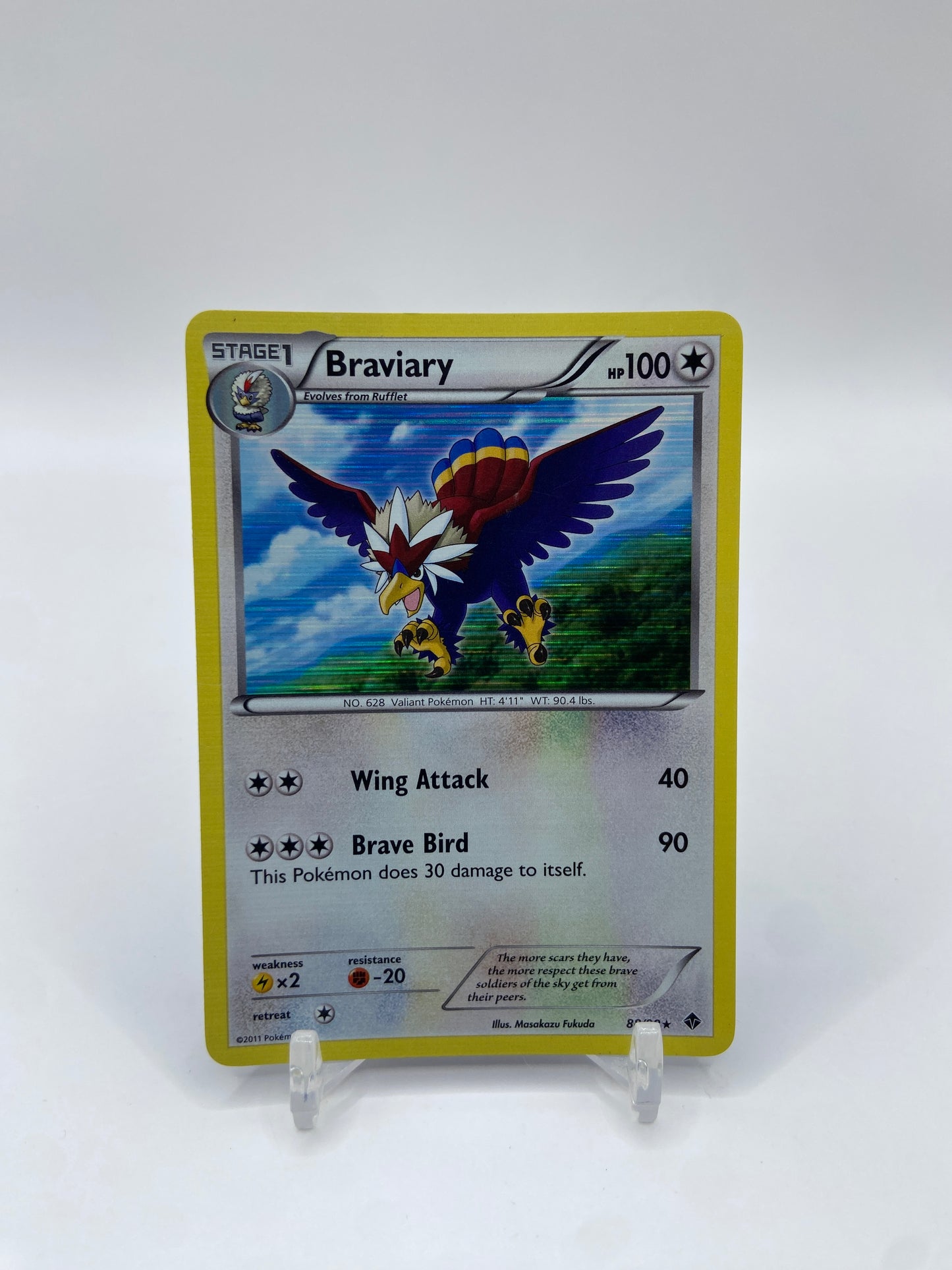 Braviary Holo Emerging Powers 88/98