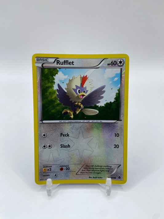 Rufflet Reverse Holo Emerging Powers 86/98