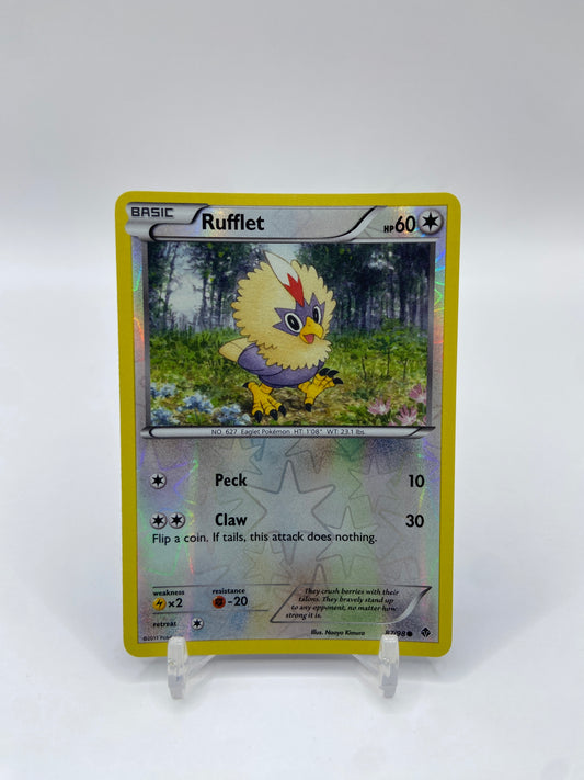 Rufflet Reverse Holo Emerging Powers 87/98
