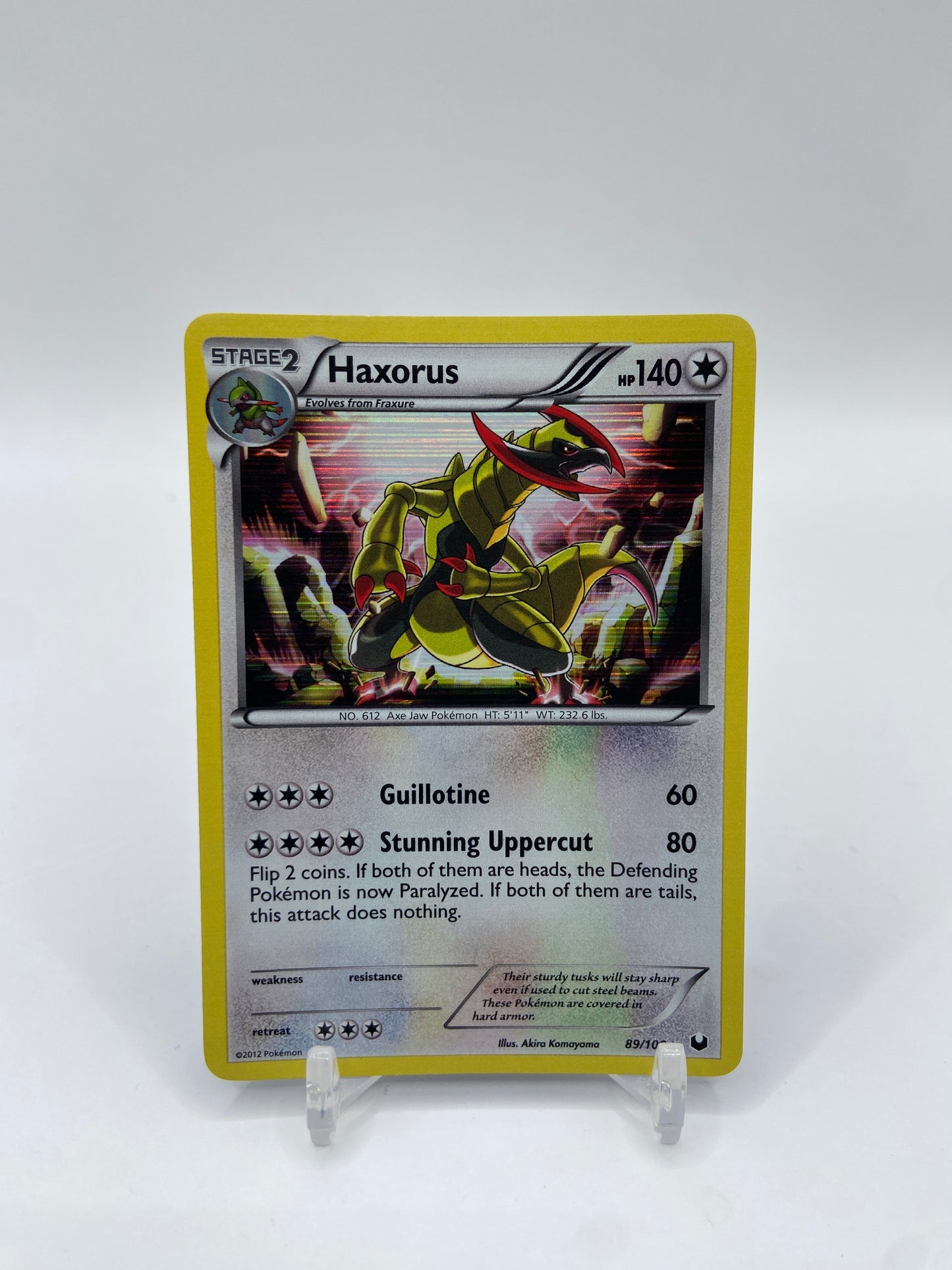 Haxorus Holo Dark Explorers 89/108