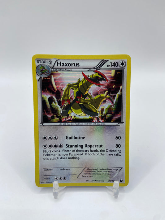 Haxorus Holo Dark Explorers 89/108