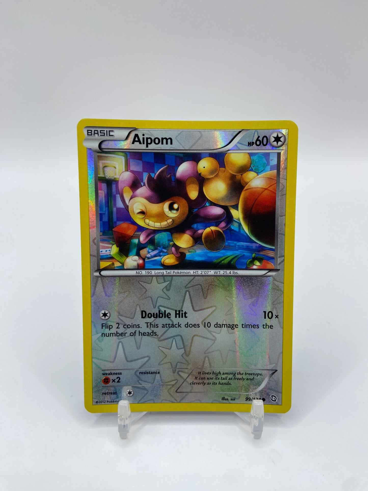 Aipom Reverse Holo Dragons Exalted 99/124