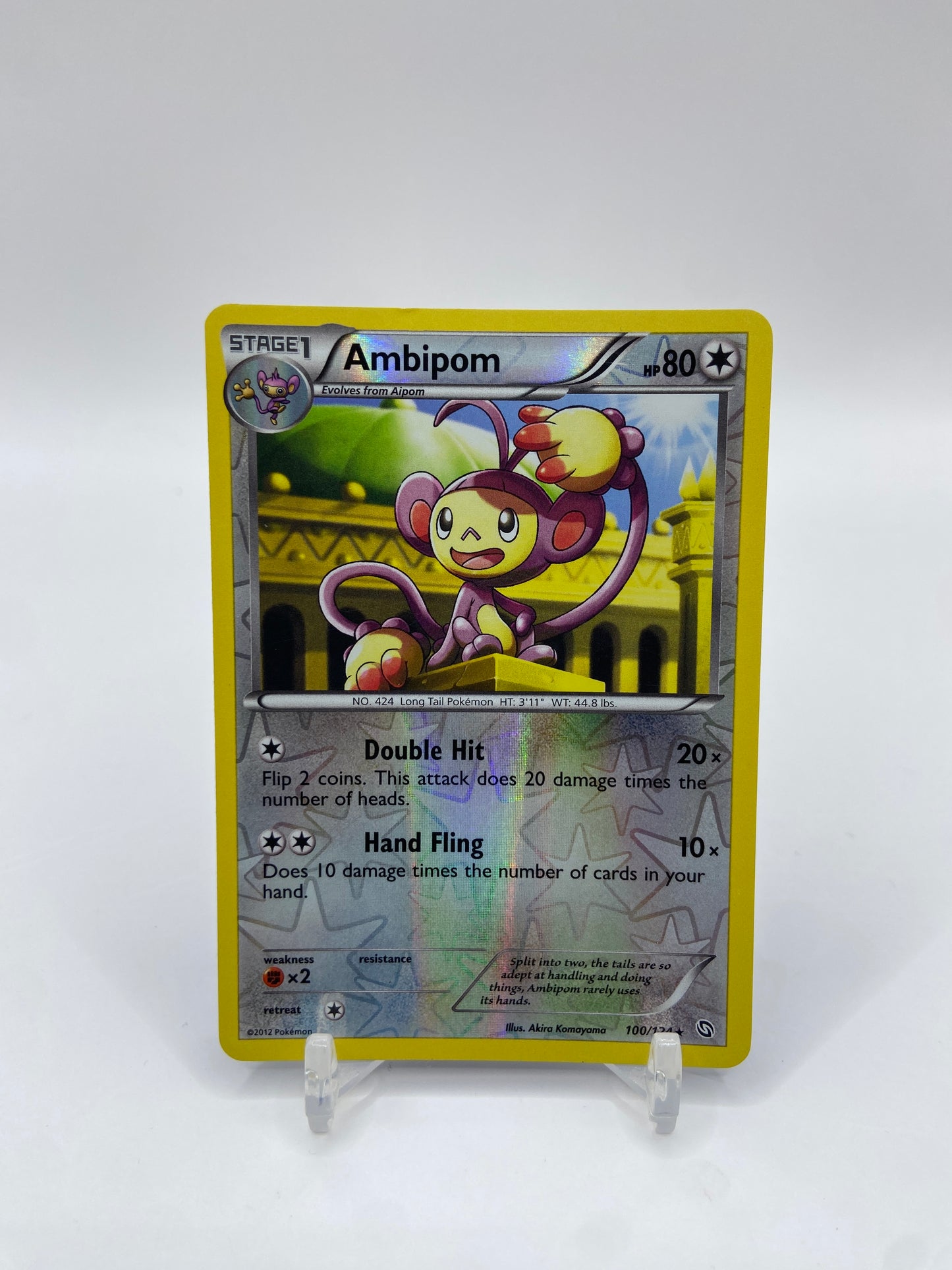 Ambipom Reverse Holo Rare Dragons Exalted 100/124