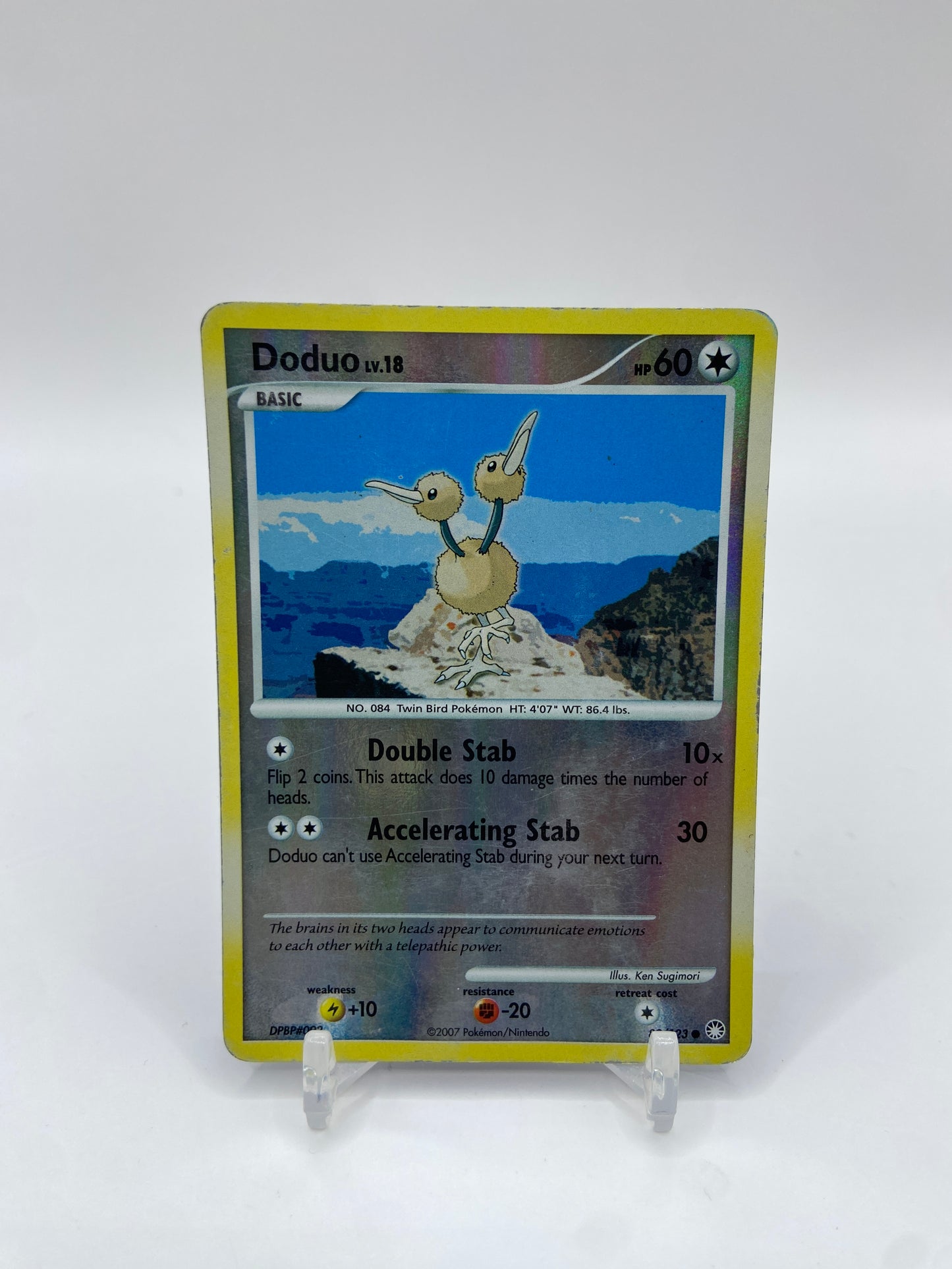 Doduo Reverse Holo Mysterious Treasures 80/123
