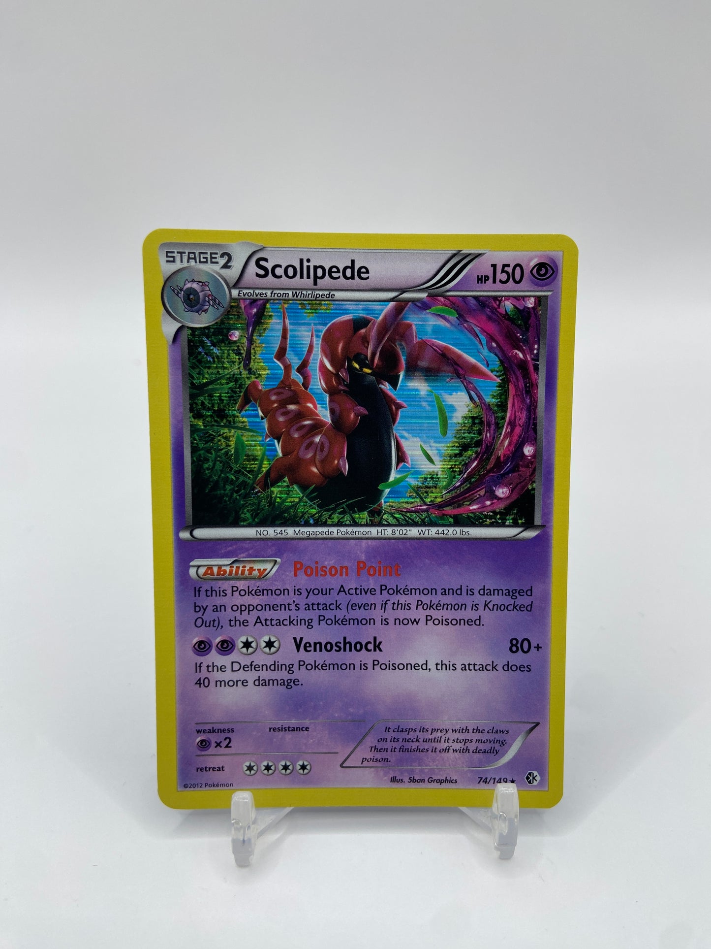 Scolipede Holo Boundaries Crossed 74/149